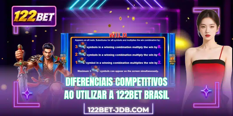 Diferenciais competitivos ao utilizar a 122BET Brasil