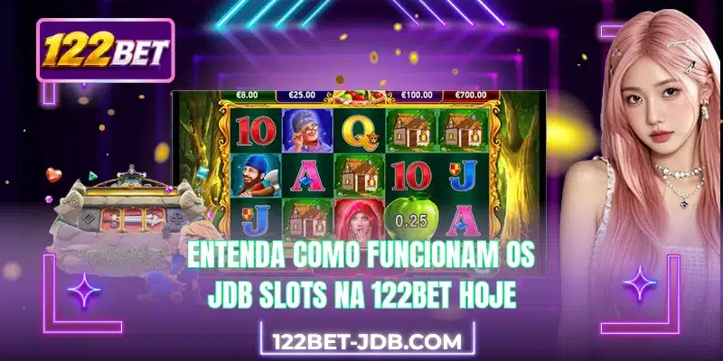 Entenda como funcionam os JDB Slots na 122BET hoje