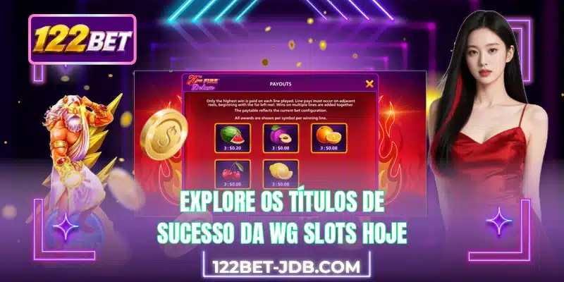 Explore os títulos de sucesso da WG Slots hoje