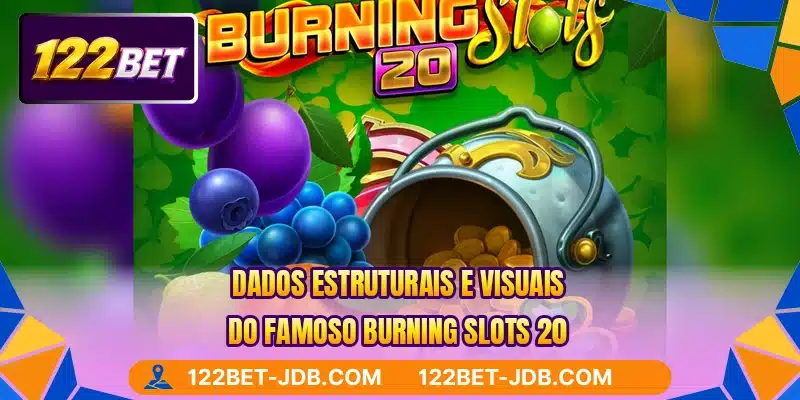 Dados estruturais e visuais do famoso Burning Slots 20