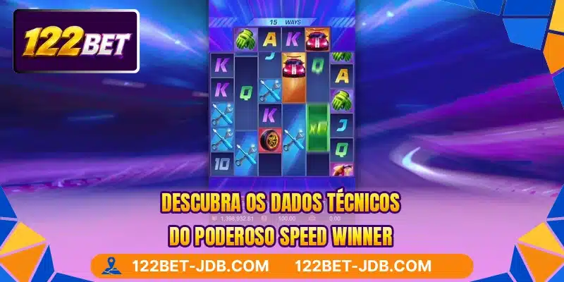 Descubra os dados técnicos do poderoso Speed Winner