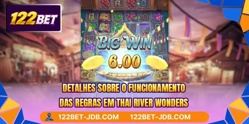 Detalhes sobre o funcionamento das regras em Thai River Wonders