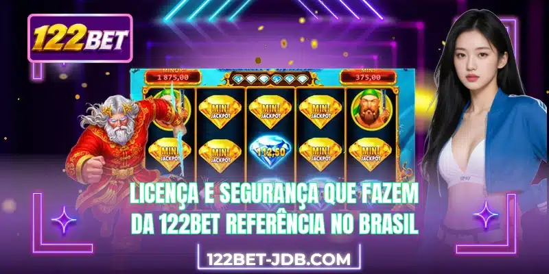 Licença e segurança que fazem da 122BET referência no Brasil