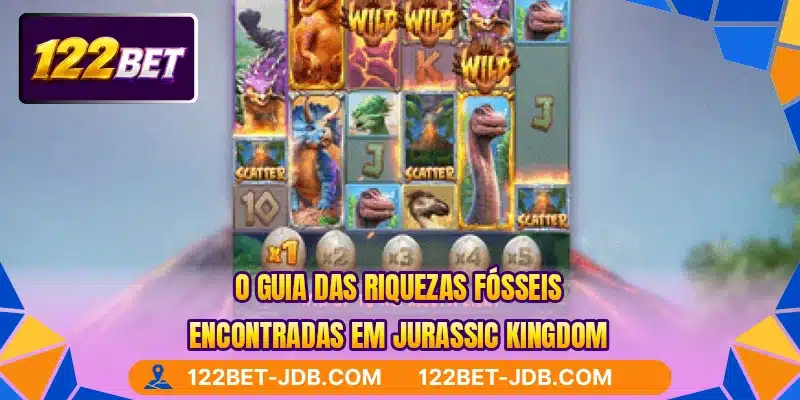 O guia das riquezas fósseis encontradas em Jurassic Kingdom