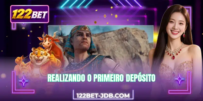 Realizando o primeiro depósito